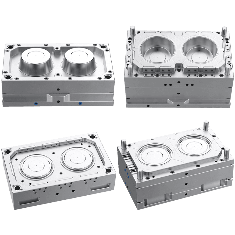 Application of Disposable Plastic Round Food Container Injection Mould